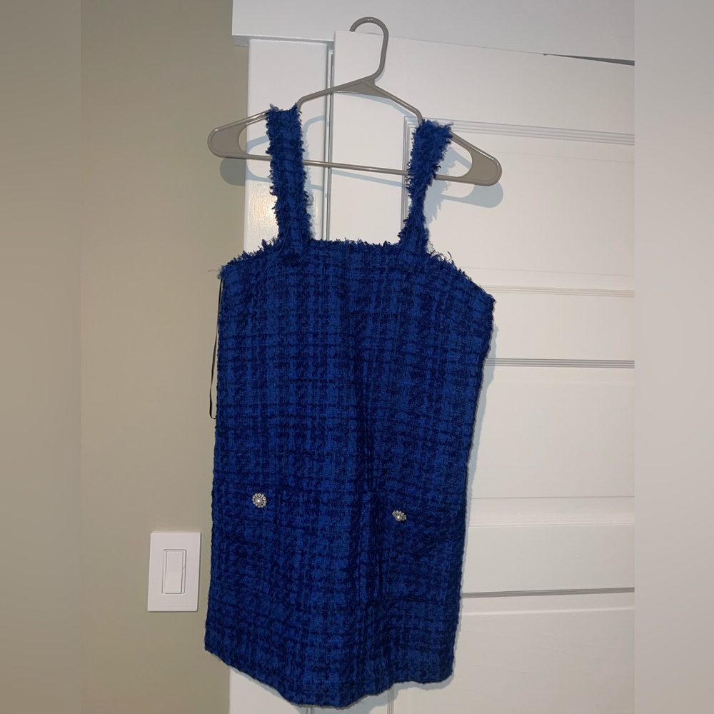 Zara twill knit dress